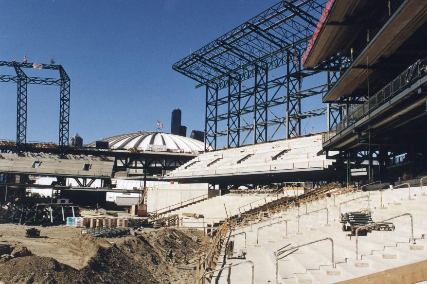 T-Mobile Park under construction
